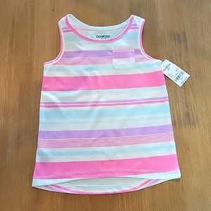 Osh Kosh Striped Tank Top size 4/5